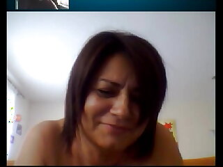 Italian Mature Woman on Skype 2
